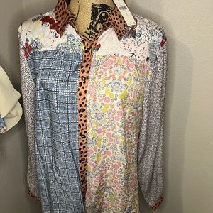 Anthropology button down shirt